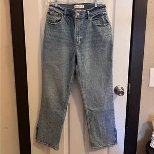 Abercrombie & Fitch 90s Straight Curve Love Jeans
